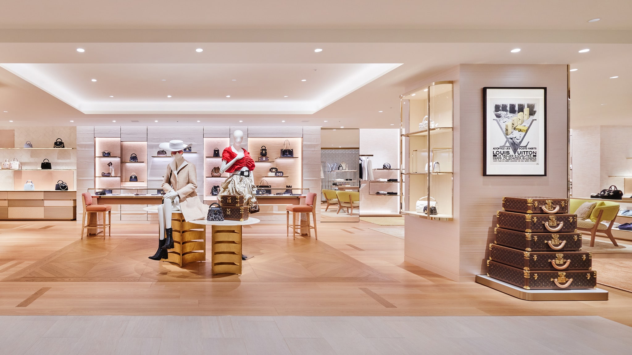 Louis Vuitton Isetan Shinjuku Store 4F store, Japan