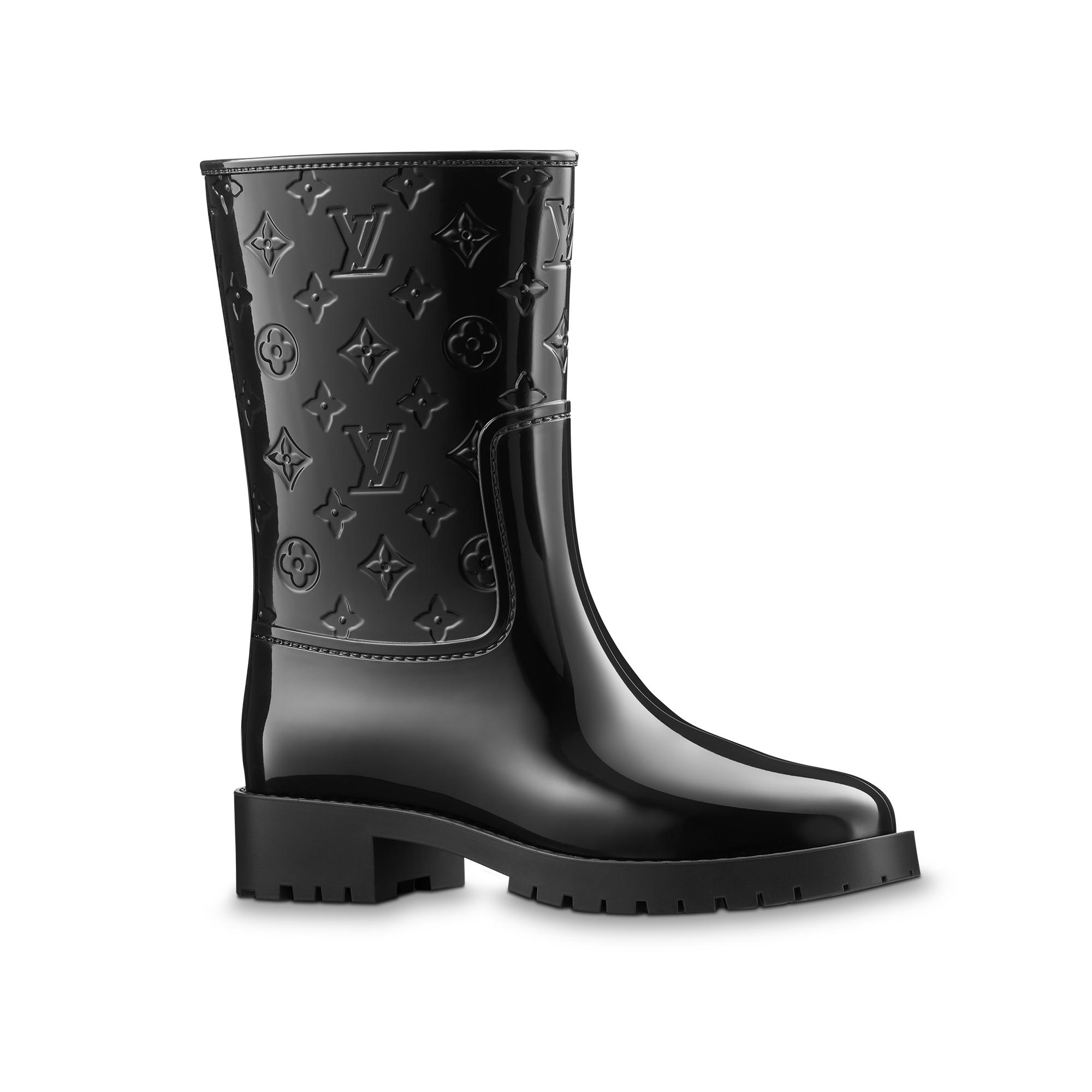 botte caoutchouc louis vuitton