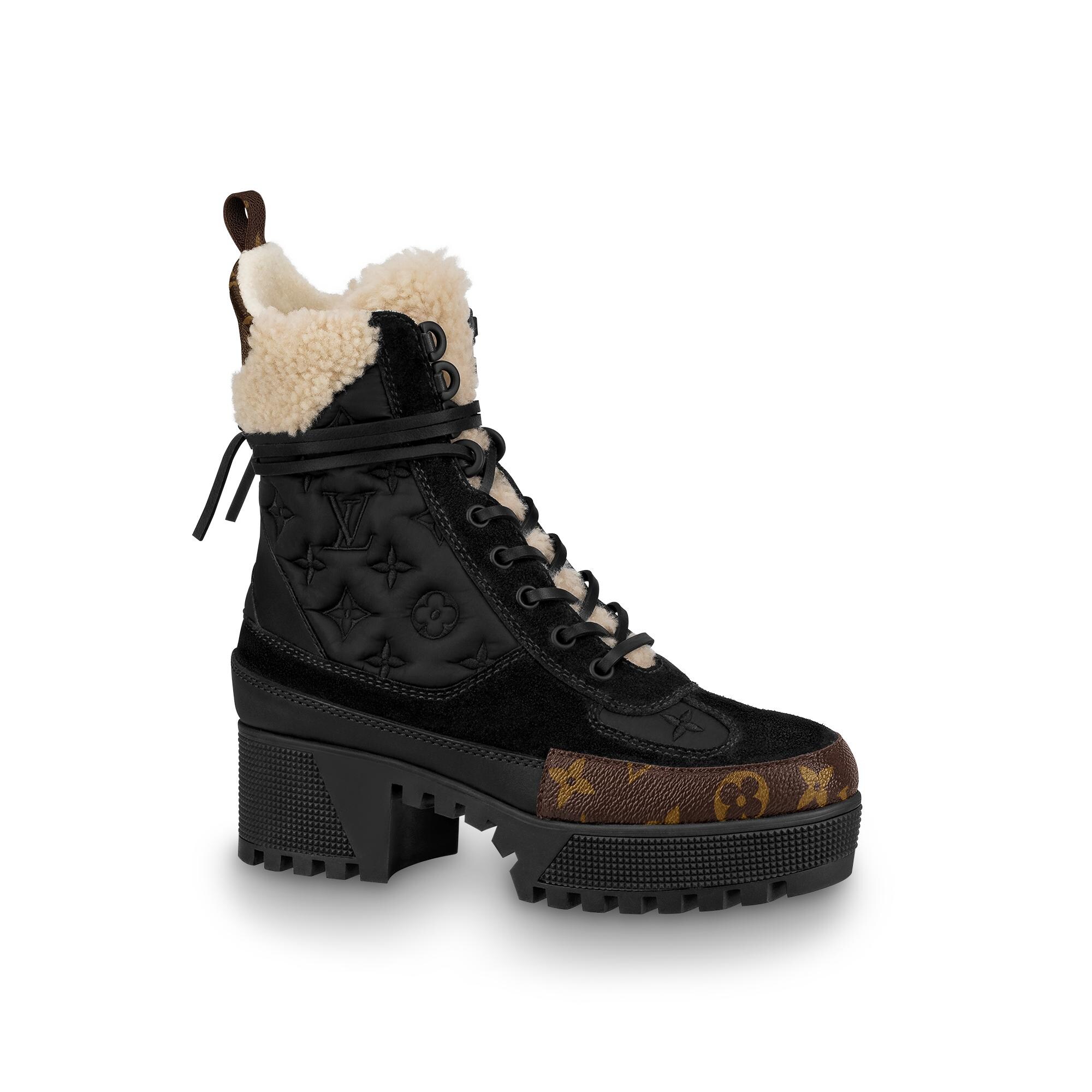 louis vuitton leopard boots