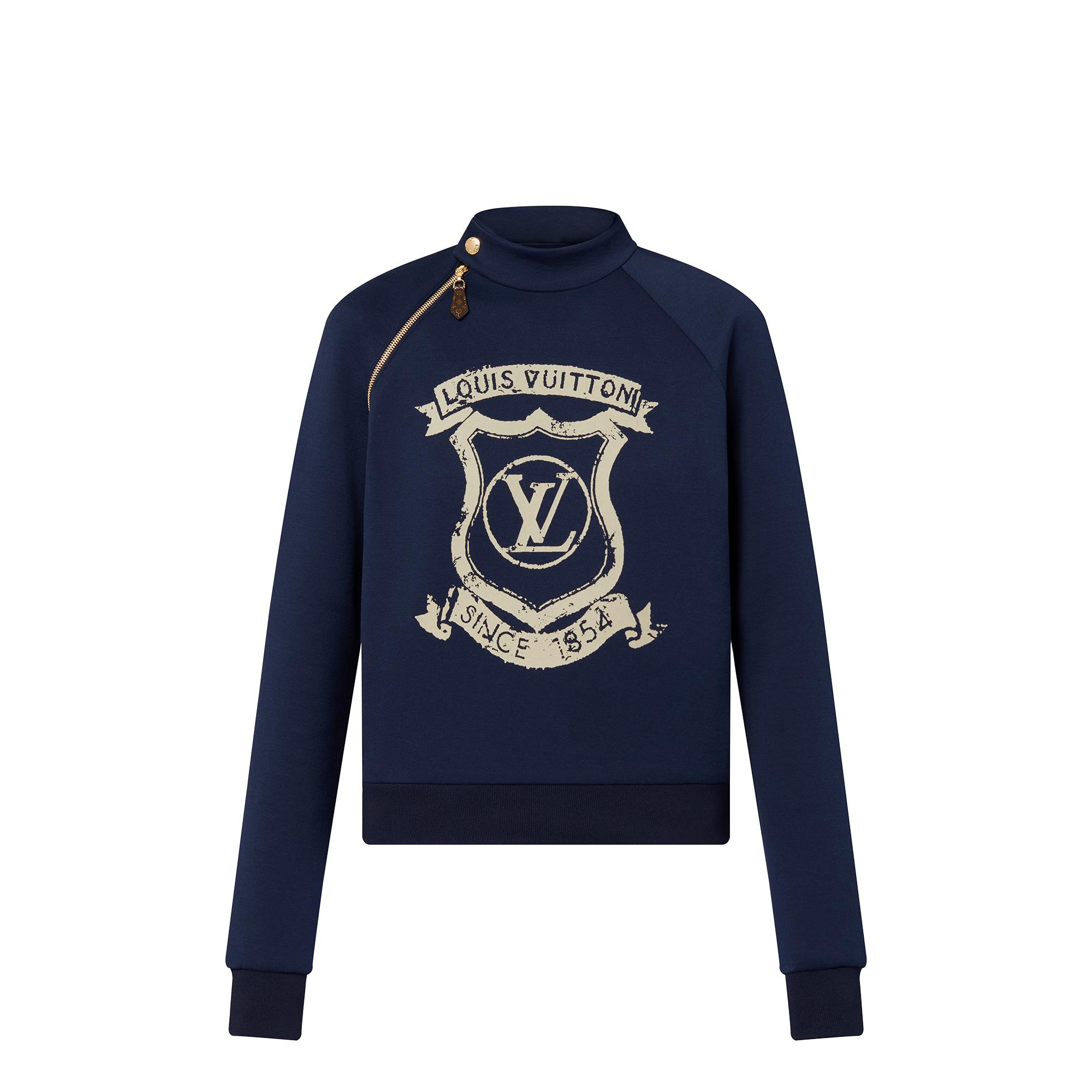 Hand lv logo sweatshirt outlet