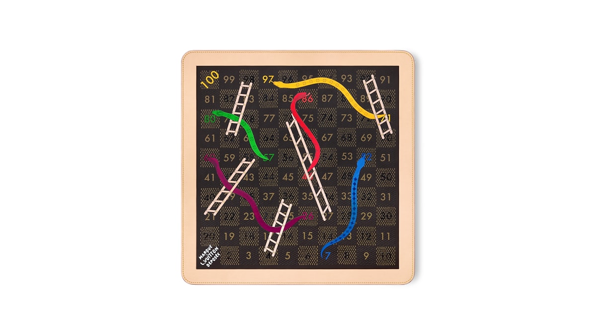 Jeu Serpents Et Échelles Version Pliable Compacte – Idéal Voyages, Famille, Développement Stratégie