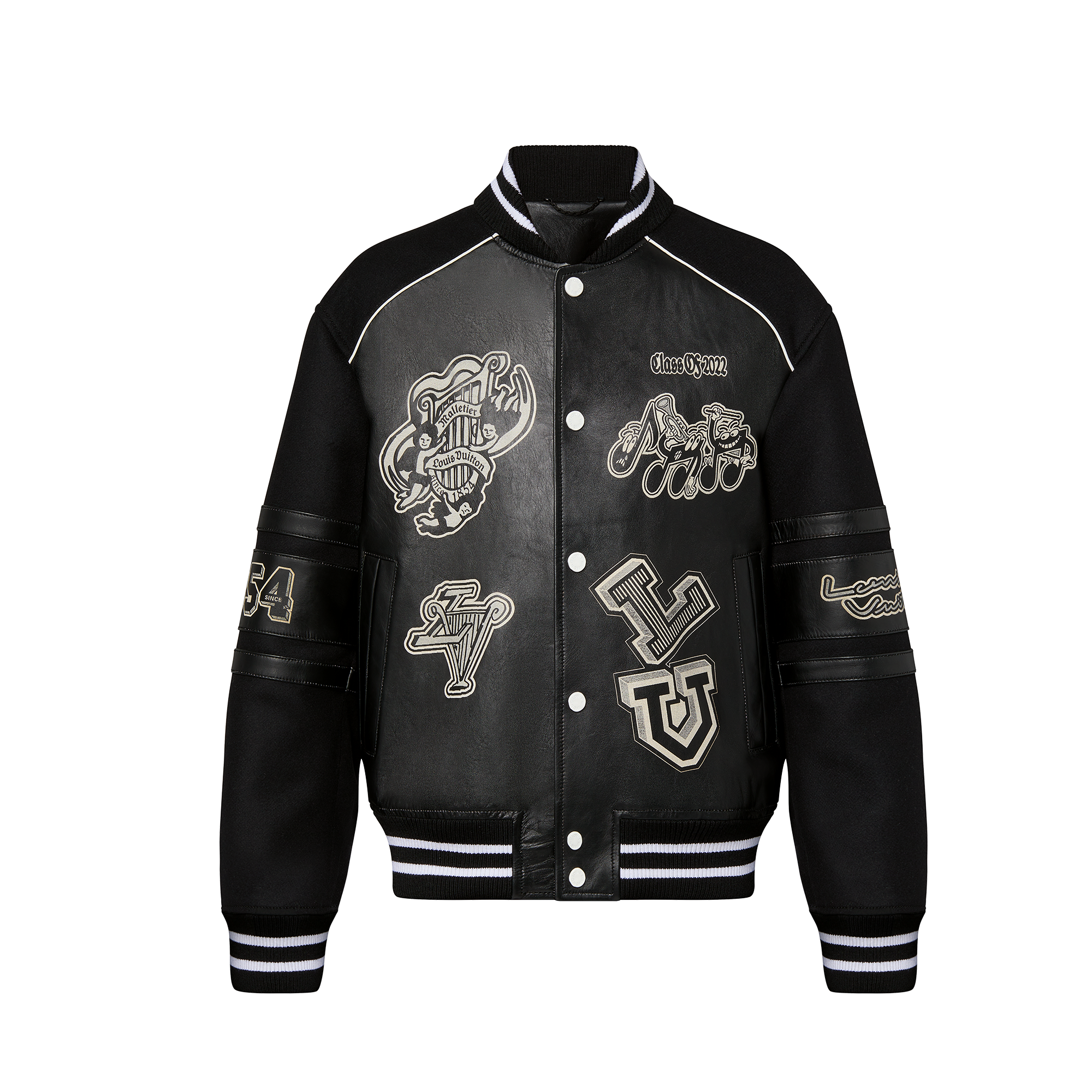 Varsity Jacket Lv Supreme Bomber Jacket Outfit Louis Vuitton X