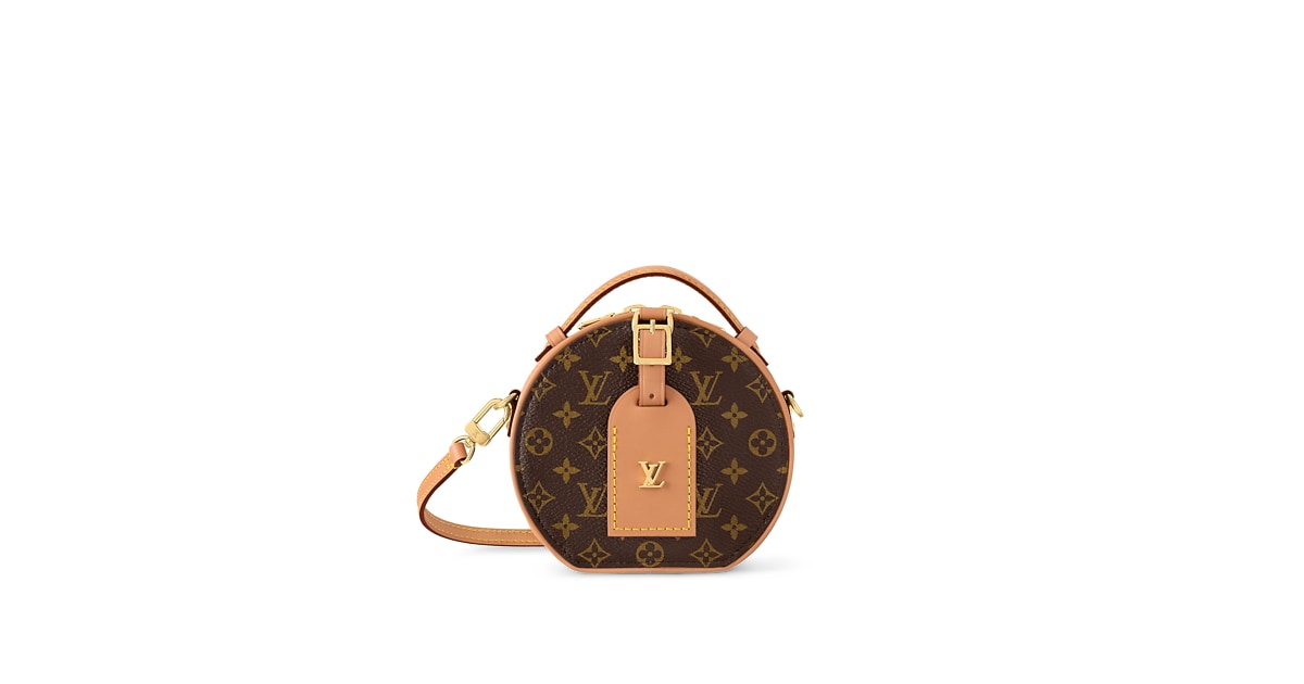 Mini Boite Chapeau Monogram Women Small Leather Goods LOUIS