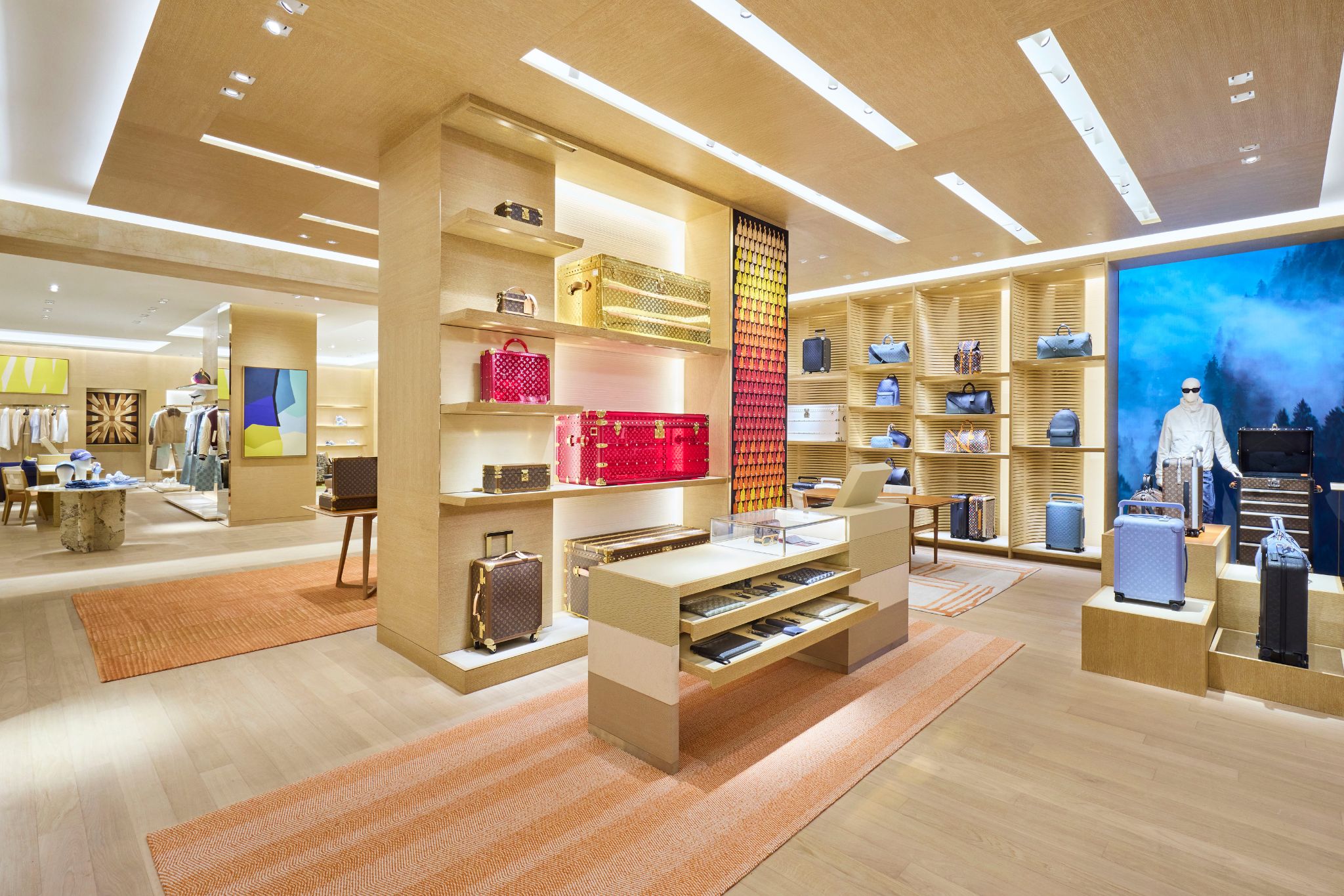 Magasin Louis Vuitton Mall Of The Emirates, Émirats Arabes Unis
