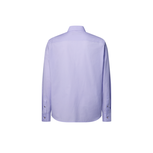 Ready-to-Wear All Ready-to-Wear Cotton Silk Long-Sleeved Jacquard Shirt | Louis Vuitton ® (Product zoom)
