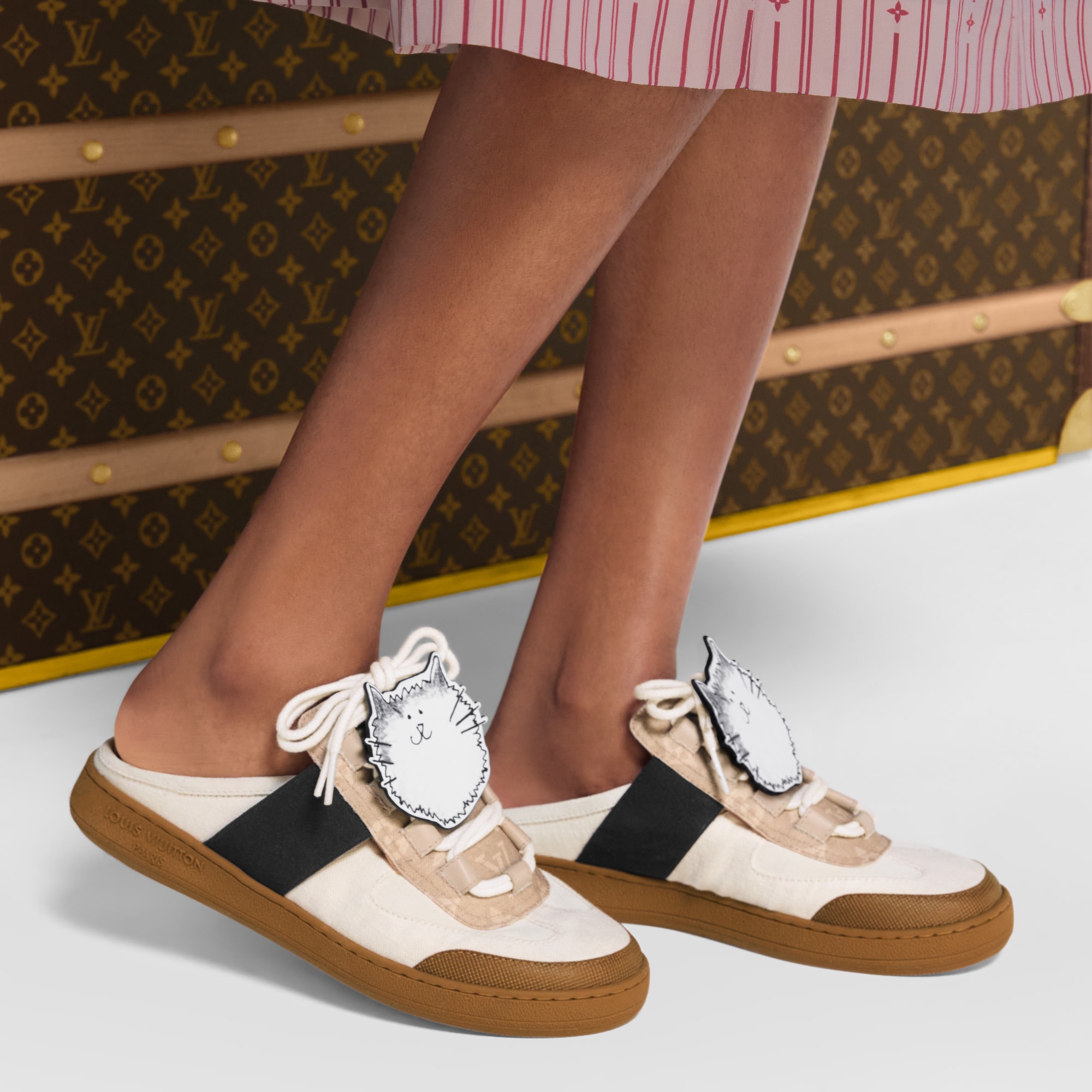  Shoes Sneakers  Lous Open Back Sneaker  | Louis Vuitton ® (Product zoom)