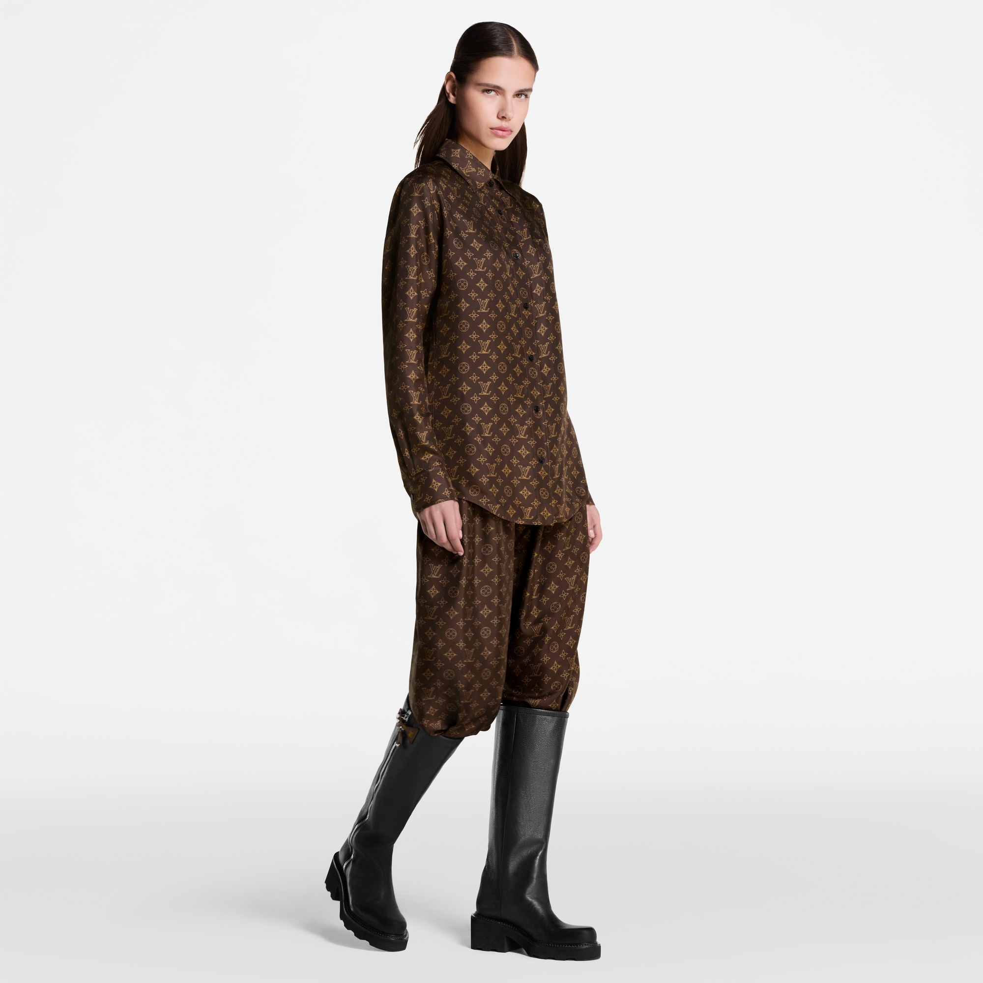  Shoes Boots and Ankle Boots  LV Beaubourg High Boot  | Louis Vuitton ® (Product zoom)