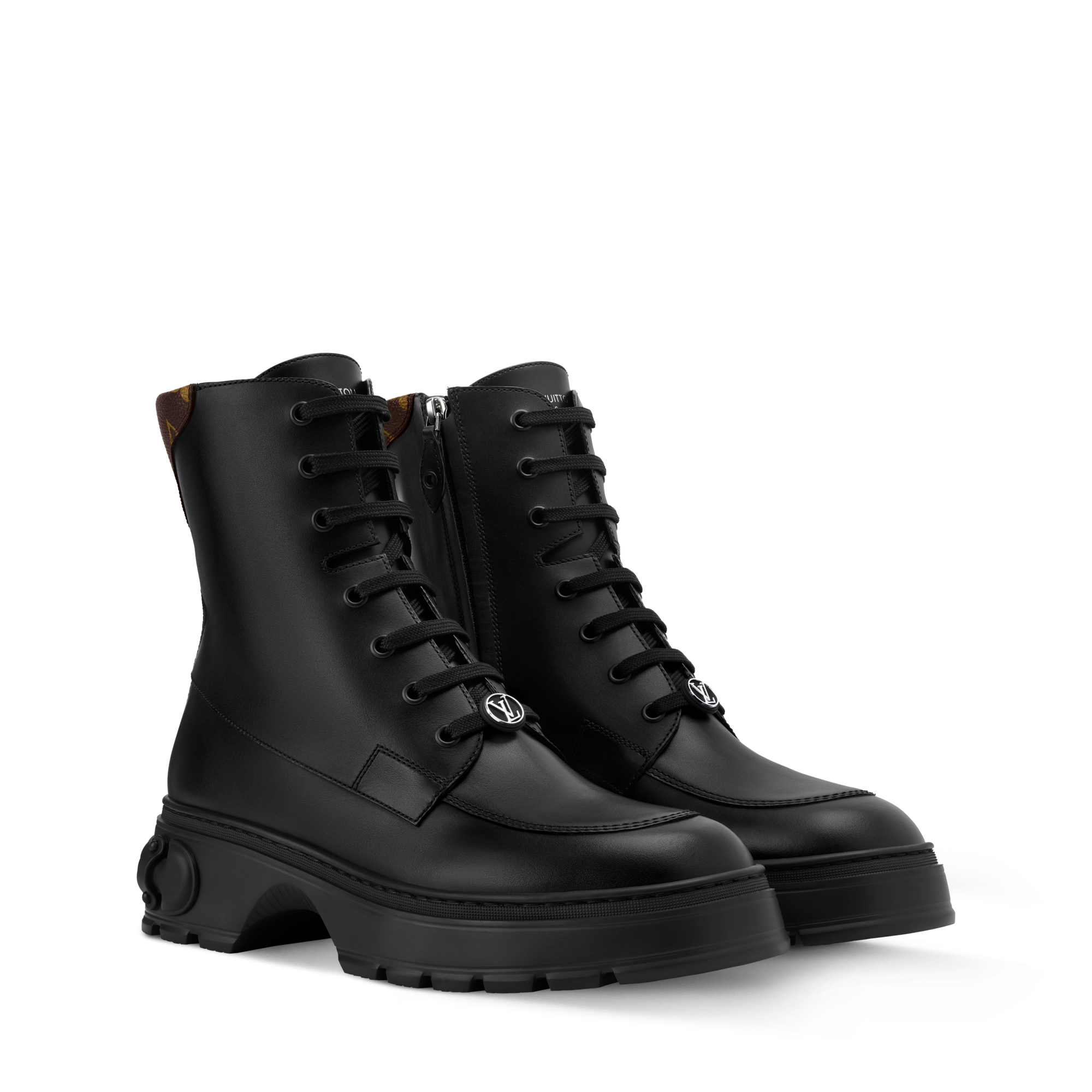  Shoes Boots and Ankle Boots  LV Squad Lace-up Ankle Boot | Louis Vuitton ® (Product zoom)