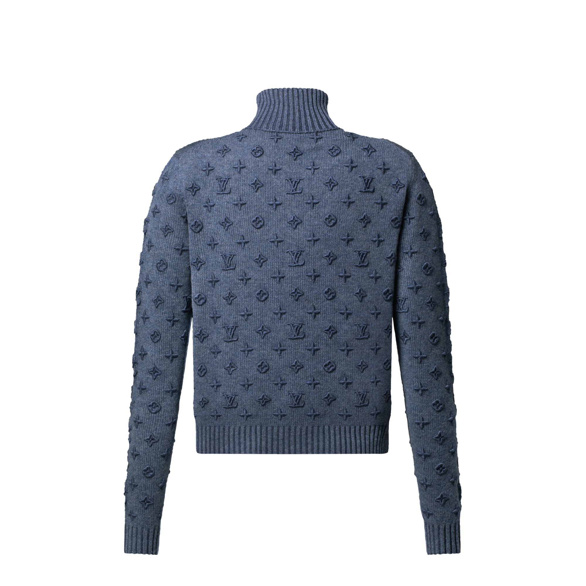  Ready-to-Wear Knitwear 3D Signature Turtleneck Pullover | Louis Vuitton ® (Product zoom)