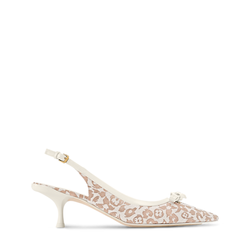 6AM Slingback Pump Side View