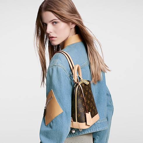Monogram Handbags All Handbags Alma Backpack | Louis Vuitton ® (Product zoom)