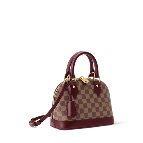 Damier Ebene Handbags All Handbags Alma BB | Louis Vuitton ® (Product zoom)