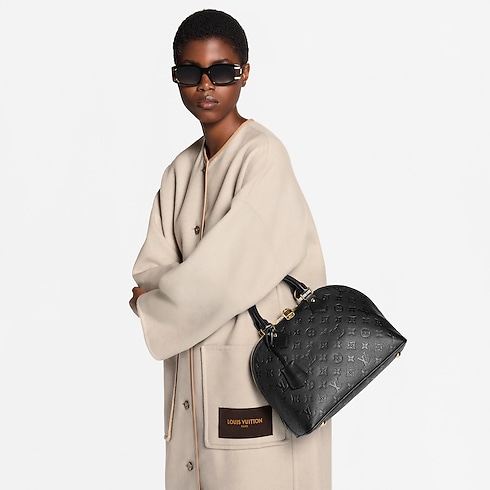 Cuir Monogram Empreinte Sacs Femme Sacs Iconiques Alma PM | Louis Vuitton ® (Zoom produit)