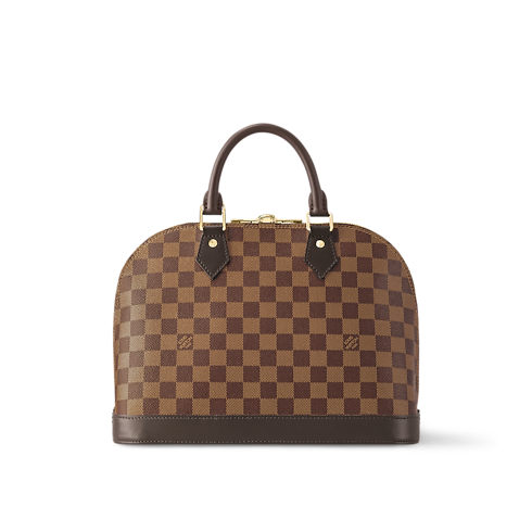 Damier Ebene Handbags All Handbags Alma PM | Louis Vuitton ® (Product zoom)