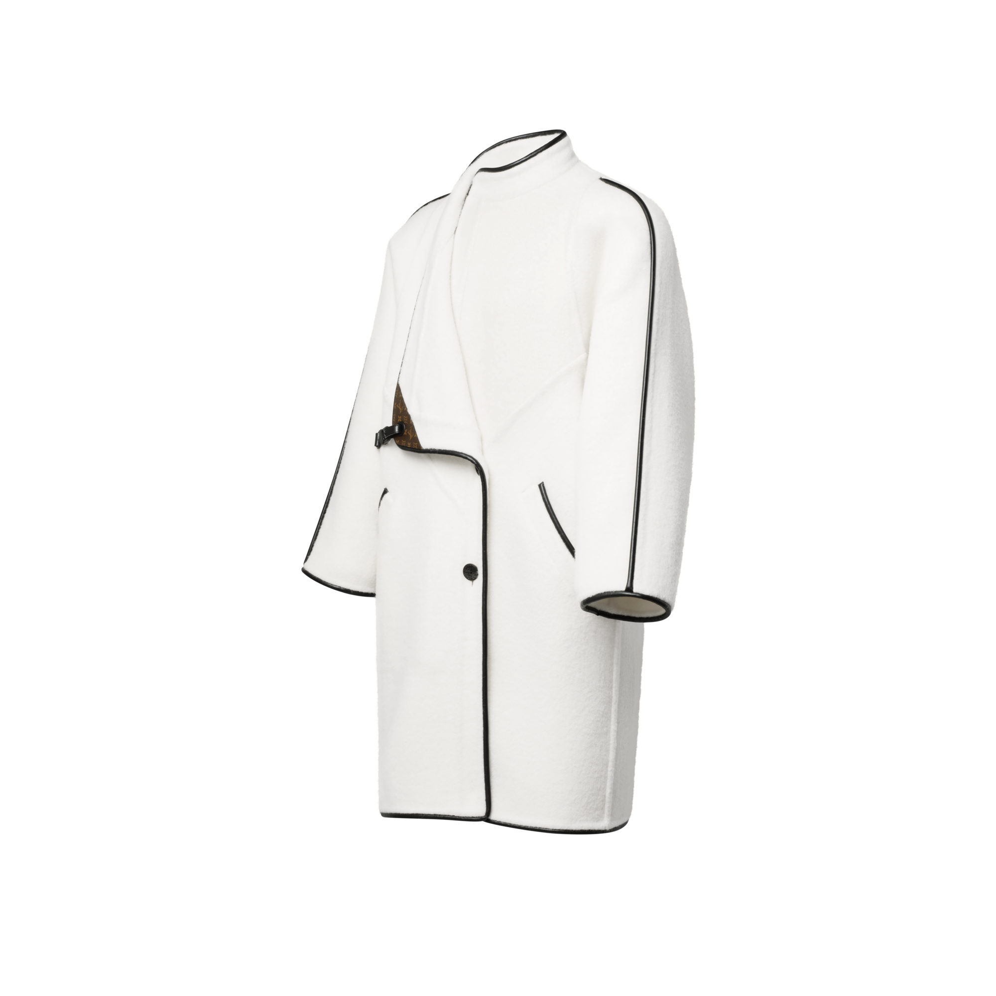  Ready-to-Wear Coats and Jackets Alpaca Clip Front Coat | Louis Vuitton ® (Product zoom)