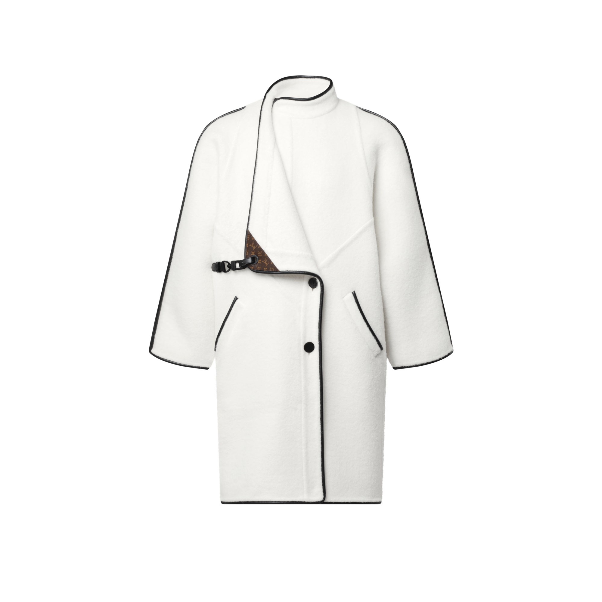  Ready-to-Wear Coats and Jackets Alpaca Clip Front Coat | Louis Vuitton ® (Product zoom)