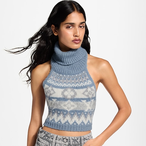 Prêt-à-Porter Tops et Chemises Alpine Knit Crop Top | Louis Vuitton ® (Zoom produit)