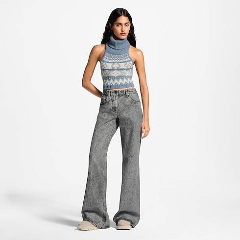 Prêt-à-Porter Tops et Chemises Alpine Knit Crop Top | Louis Vuitton ® (Zoom produit)