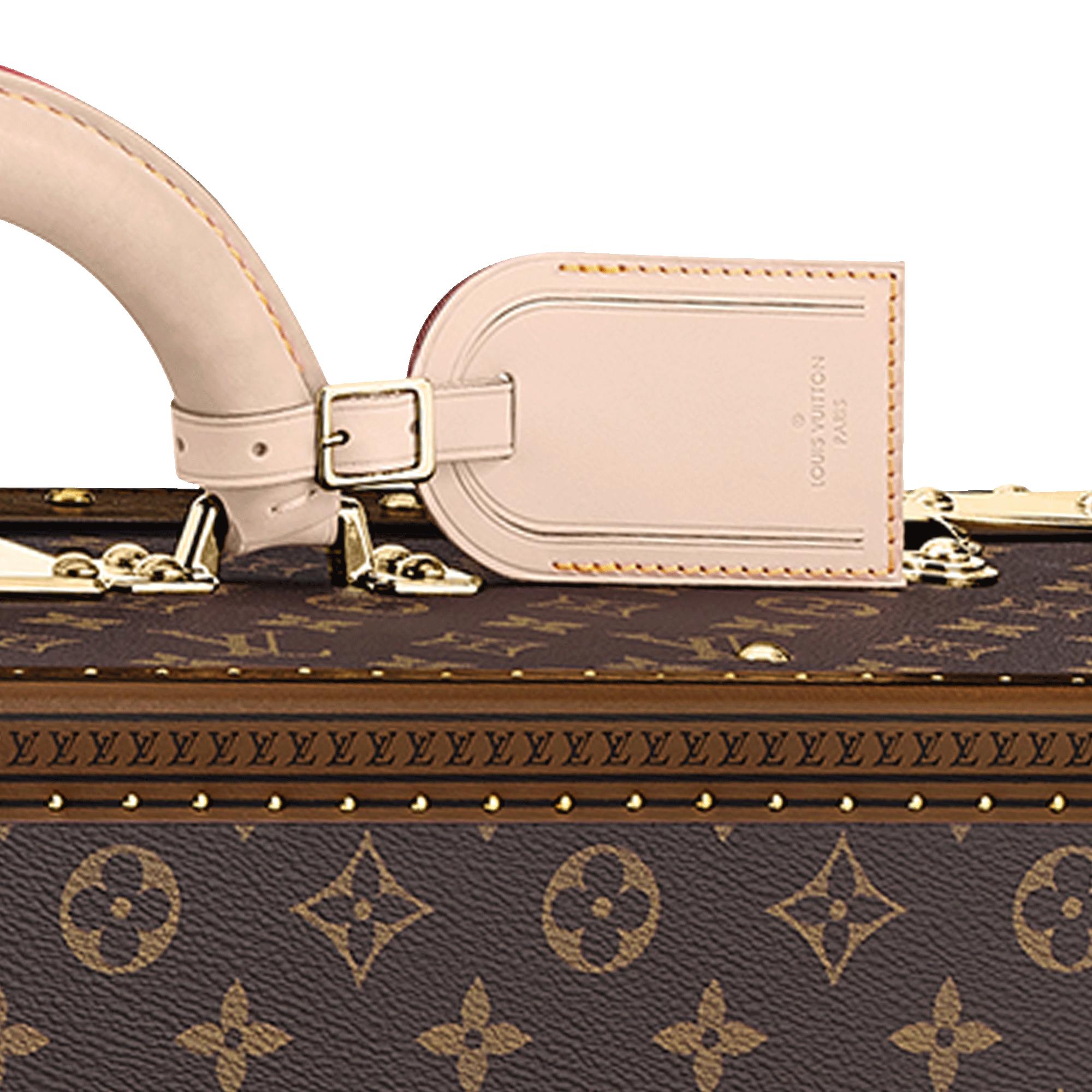 Monogram Canvas Personalization Hardsided Personalization Alzer 55 | Louis Vuitton ® (Product zoom)