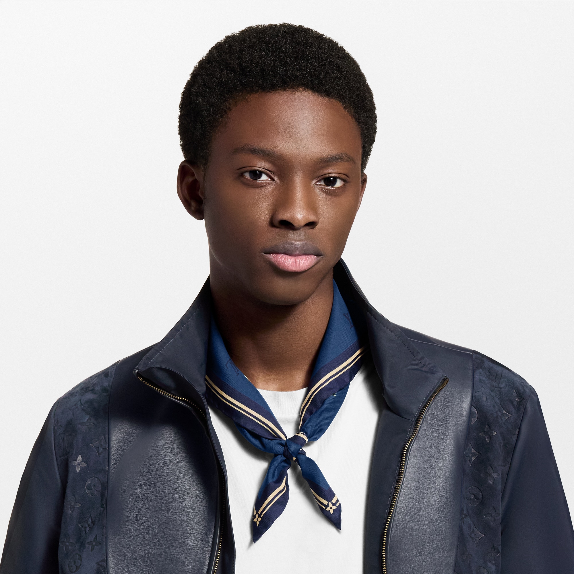 S00 Accessories Silk and Bandanas Animal Blason Bandana | Louis Vuitton ® (Product zoom)