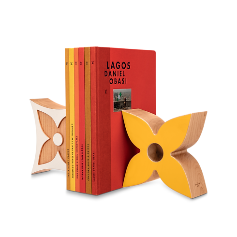 Highlights Art of Living Campaign Annie Flower Bookend | Louis Vuitton ® (Product zoom)