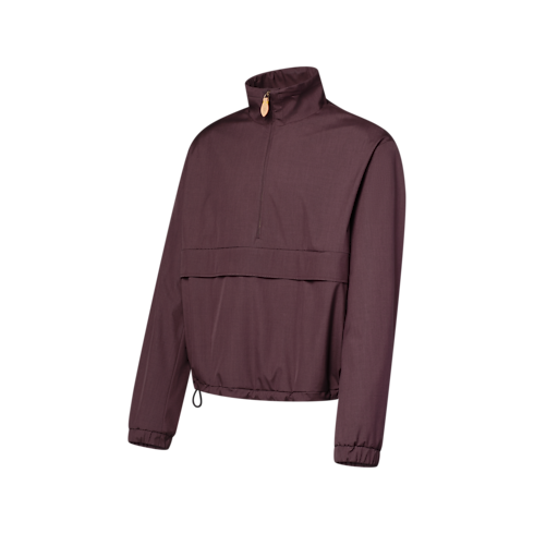 Prêt-à-Porter Tout le Prêt-à-Porter Anorak en laine technique et soie | Louis Vuitton ® (Zoom produit)