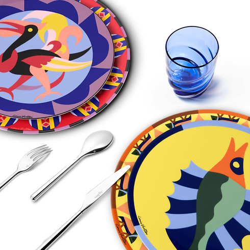 Maison et Art de la Table Art de le Table Assiette à dîner Animali Fantastici Fish | Louis Vuitton ® (Zoom produit)