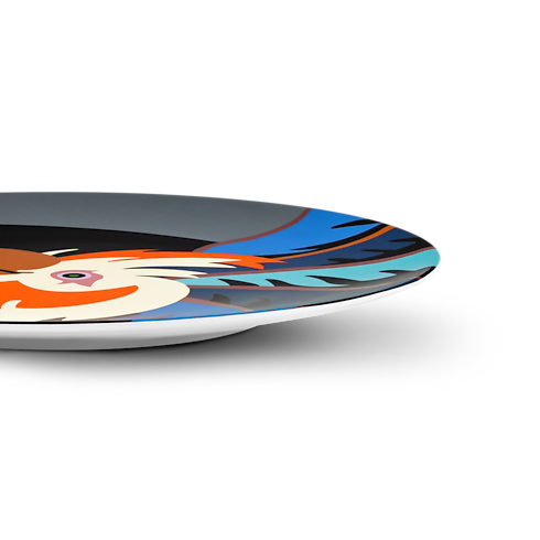 Maison et Art de la Table Art de le Table Assiette à dîner Animali Fantastici Parrot | Louis Vuitton ® (Zoom produit)