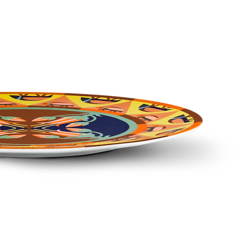 Maison et Art de la Table Art de le Table Assiette de service Animali Fantastici Flowers | Louis Vuitton ® (Zoom produit)