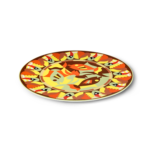 Maison et Art de la Table Art de le Table Assiette de service Animali Fantastici Toucan | Louis Vuitton ® (Zoom produit)