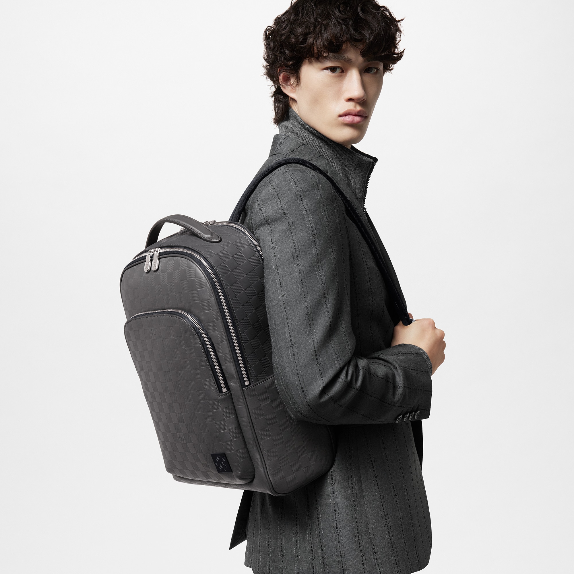 louis vuitton men's leather backpack