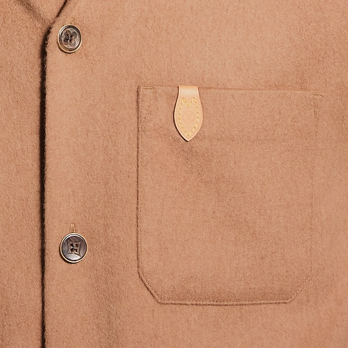 Ready-to-Wear All Ready-to-Wear Baby Camel Hair Overshirt | Louis Vuitton ® (Product zoom)