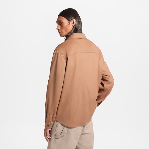 Ready-to-Wear All Ready-to-Wear Baby Camel Hair Overshirt | Louis Vuitton ® (Product zoom)