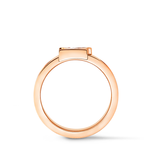 Catégories Toute la Joaillerie Bague Empreinte large, or rose | Louis Vuitton ® (Zoom produit)