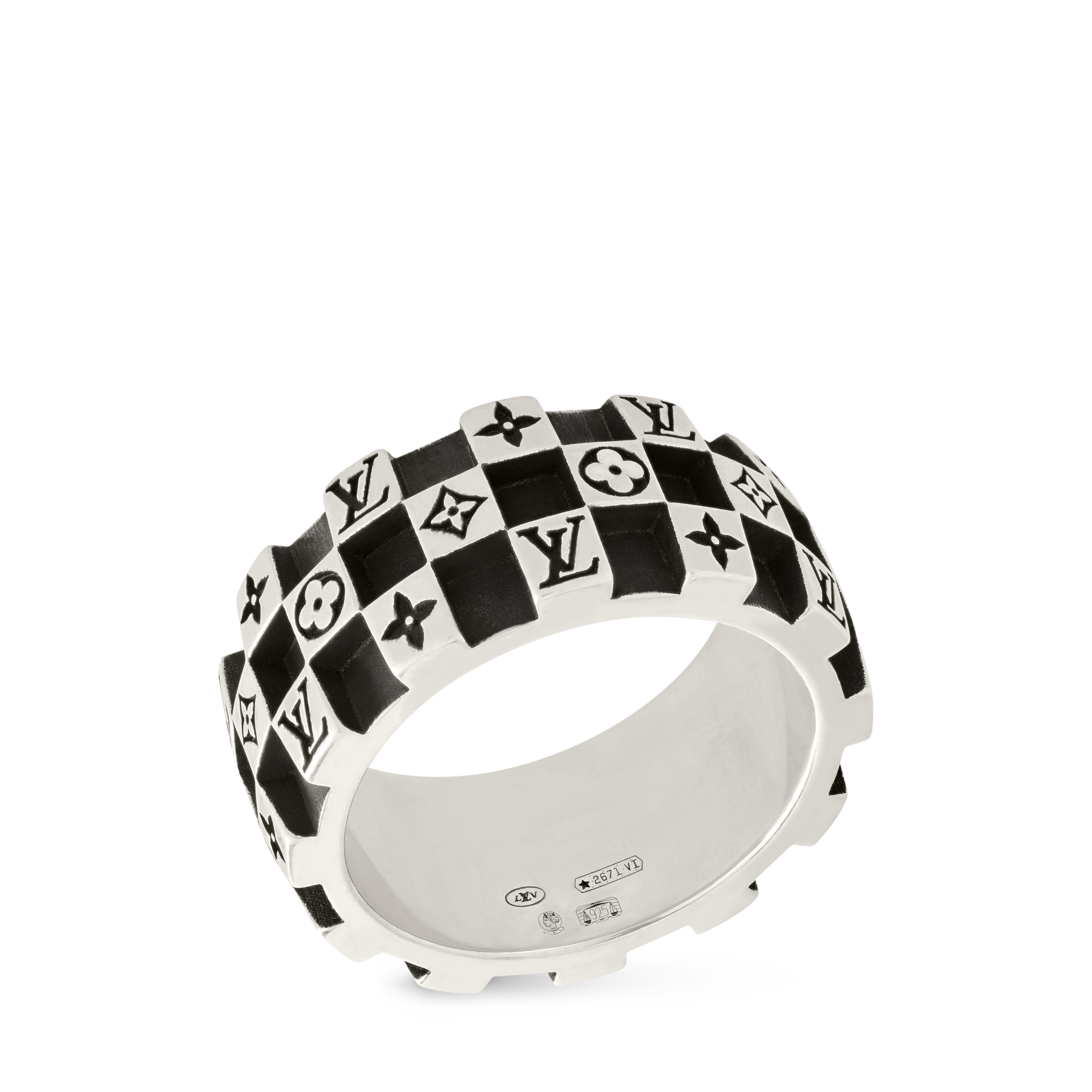 S00 Bijoux Fantaisie Bagues Bague LV Damier | Louis Vuitton ® (Zoom produit)