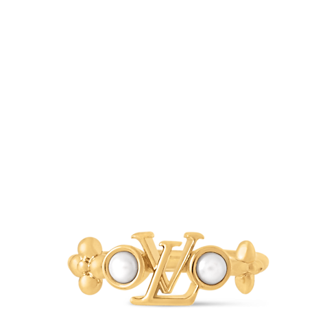 S00 Bijoux Fantaisie Bagues, Broches et Autres Bague My LV Pearl | Louis Vuitton ® (Zoom produit)