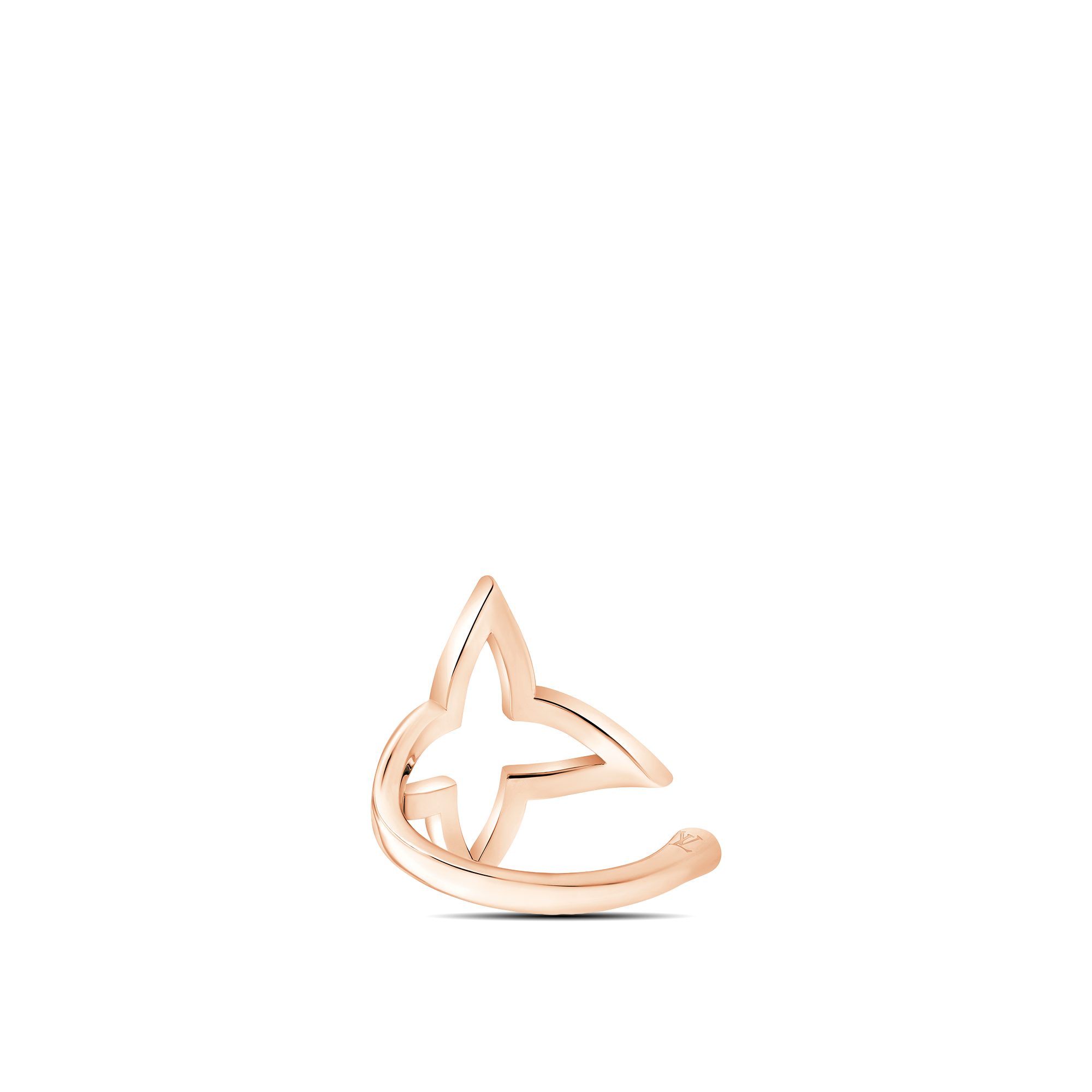  Catégories Bagues Bague ouverte Ombre Blossom, or rose et diamants | Louis Vuitton ® (Zoom produit)