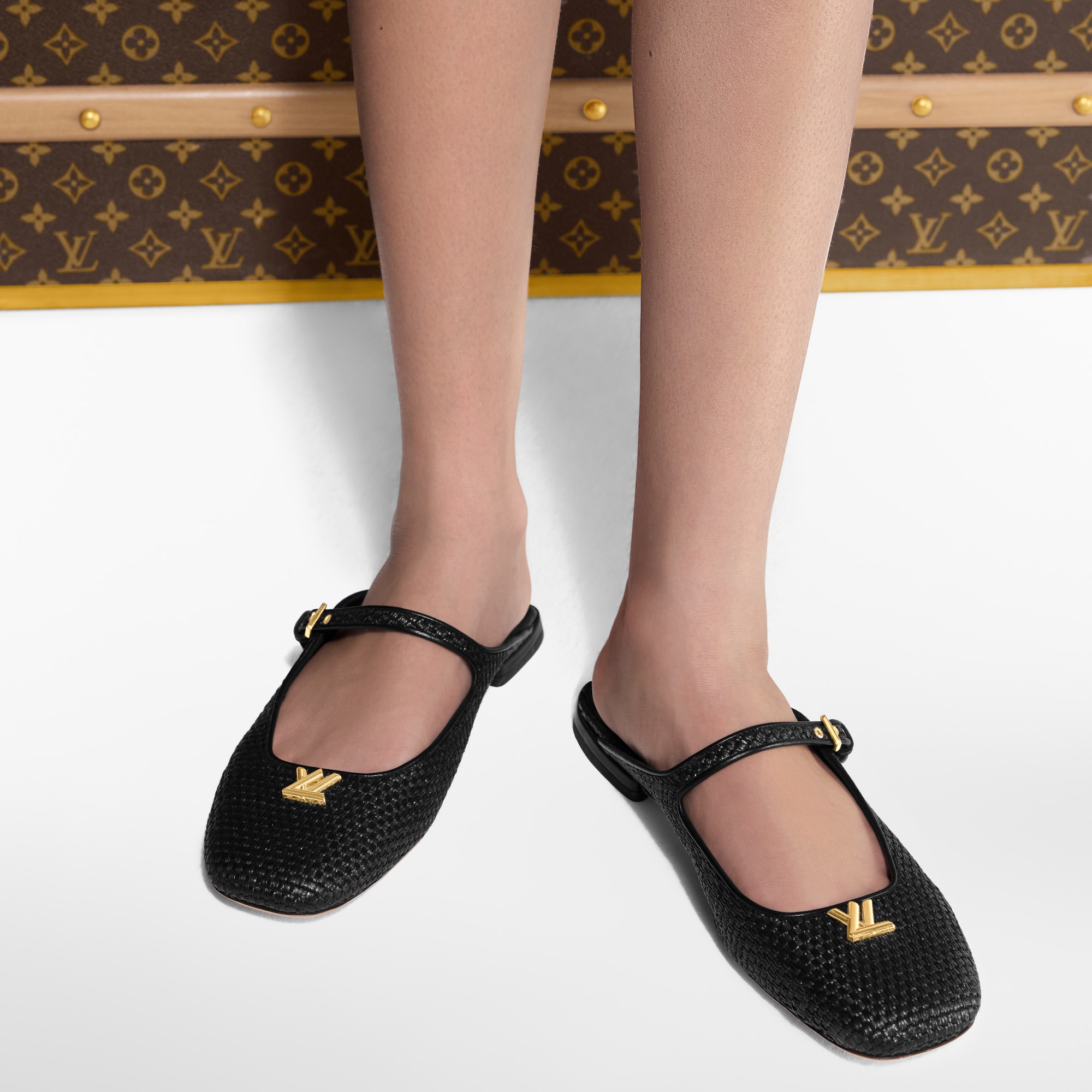  Souliers Flâneurs et Ballerinas Ballerine ouverte Swing | Louis Vuitton ® (Zoom produit)