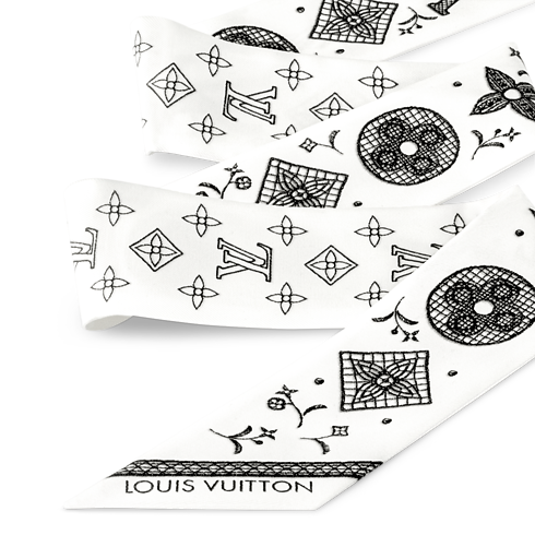 S00 Accessoires Carrés de Soie et Bandeaux Bandeau BB Monogram Romance | Louis Vuitton ® (Zoom produit)