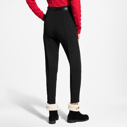 Ready-to-Wear Pants and Shorts Belted Seam Detail Pants | Louis Vuitton ® (Product zoom)