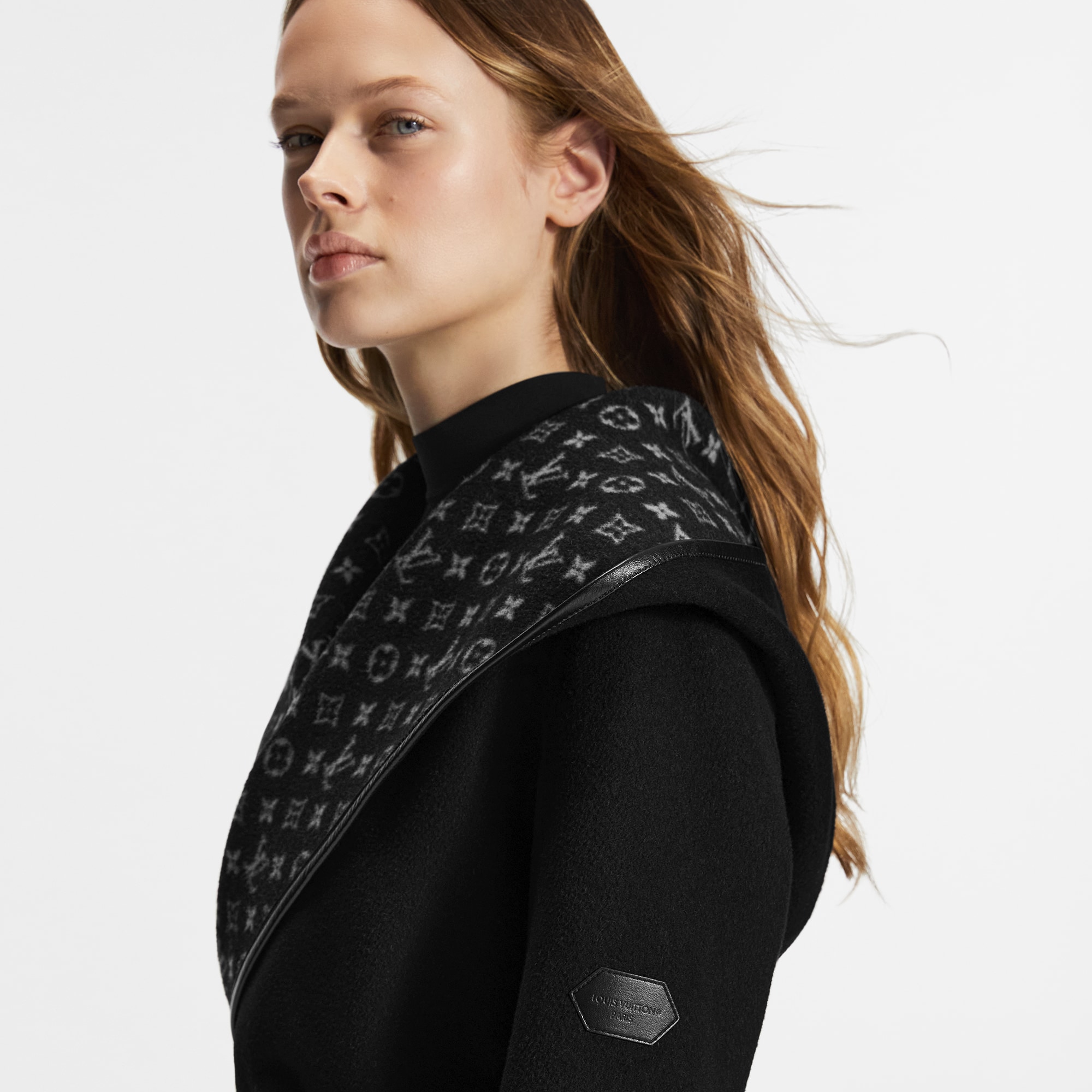  Ready-to-Wear Coats and Jackets Belted Short Wrap Pea Coat | Louis Vuitton ® (Product zoom)