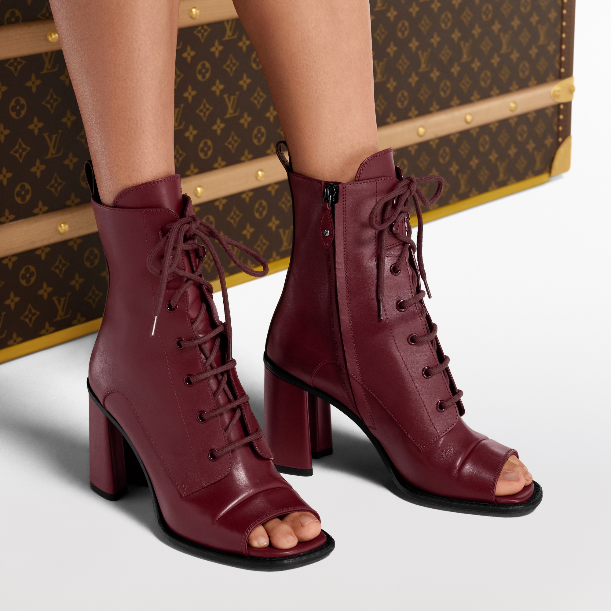  Shoes Boots and Ankle Boots Berlin Open Toe Ankle Boot | Louis Vuitton ® (Product zoom)