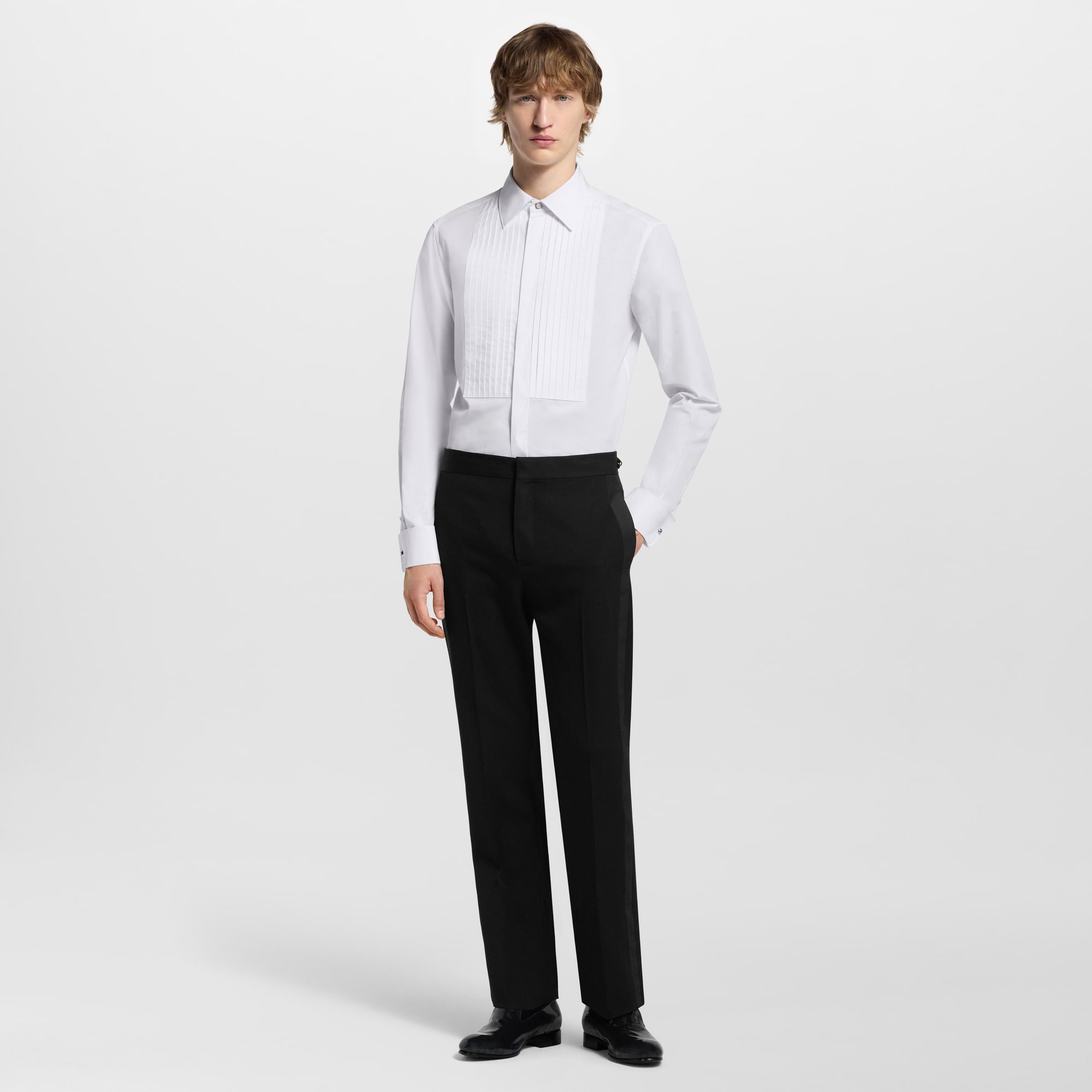  Ready-to-Wear Shirts Bib-Front Evening Shirt | Louis Vuitton ® (Product zoom)