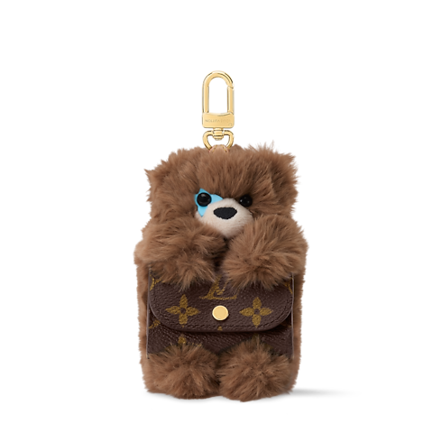 Bijou de sac LV Cute Teddy Bear vue de face
