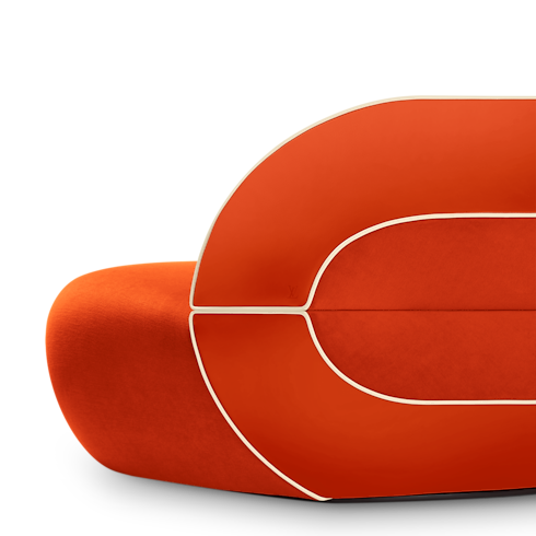 Home and Art of Dining Furniture Binda Sofa By Raw Edges | Louis Vuitton ® (Product zoom)