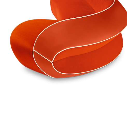 Home and Art of Dining Furniture Binda Sofa By Raw Edges | Louis Vuitton ® (Product zoom)