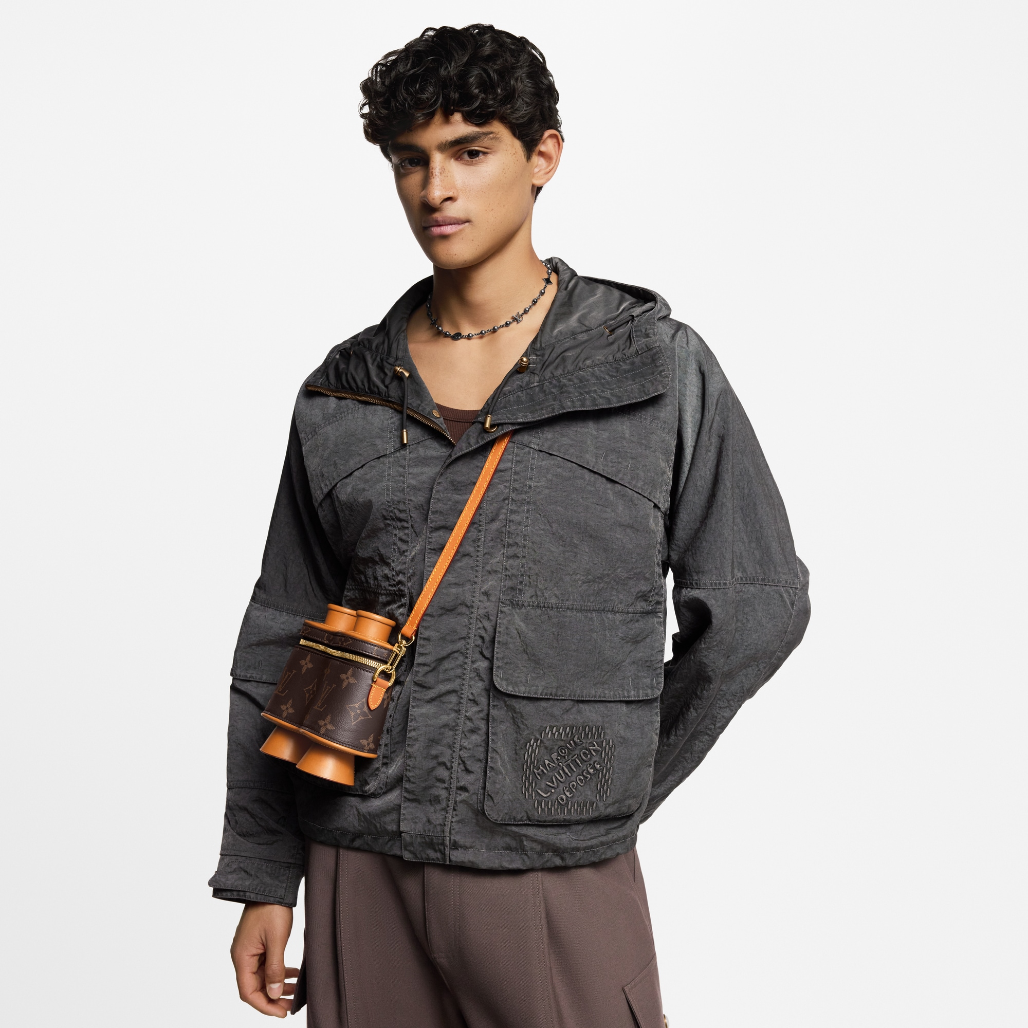 Autres Cuirs Monogram Small Leather Goods Mini Bags Binoculars | Louis Vuitton ® (Product zoom)