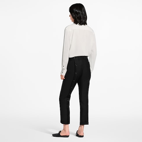 Prêt-à-Porter Hauts Blouse à col Monogram | Louis Vuitton ® (Zoom produit)