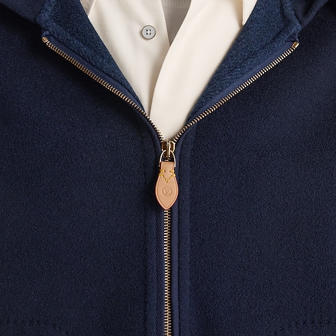 Prêt-à-Porter Tout le Prêt-à-Porter Blouson à capuche double-face en cachemire | Louis Vuitton ® (Zoom produit)