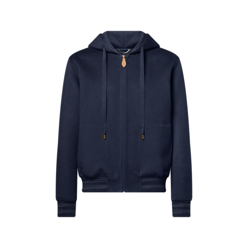 Prêt-à-Porter Tout le Prêt-à-Porter Blouson à capuche double-face en cachemire | Louis Vuitton ® (Zoom produit)